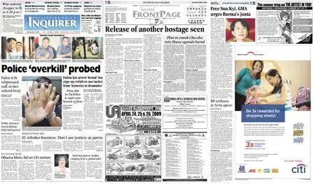 Philippine Daily Inquirer – April 18, 2009
