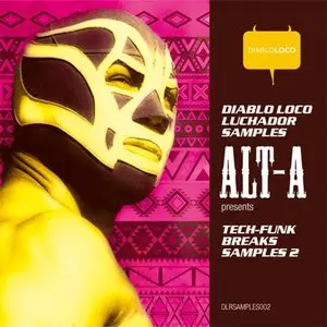 Diablo Loco Luchadores Tech Funk Breaks Samples Vol.2 WAV MiDi