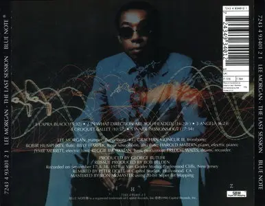 Lee Morgan - The Last Session (1971) {Blue Note} [re-up]