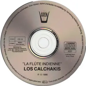 Los Calchakis - La Flûte Indienne [Arion CD 13] {Europe 1986}
