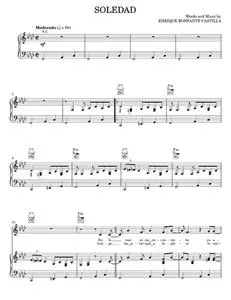 Soledad - Enrique Bonfante Castilla (Piano-Vocal-Guitar)