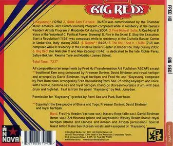 Fred Ho & The Afro Asian Music Ensemble - Big Red! (2011) {Innova 794}