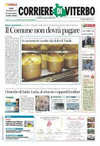 Corriere di Viterbo - 20 Dicembre 2017