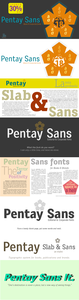 Pentay Sans Font Family