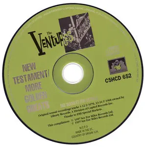 The Ventures - New Testament (1970) & More Golden Greats (1968) [1997, 2 in 1, C5HCD 652]