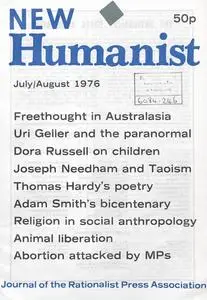 New Humanist - July/August 1976