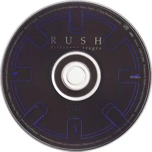 Rush - Different Stages: Live (1998) [3CD, Japanese Edition]