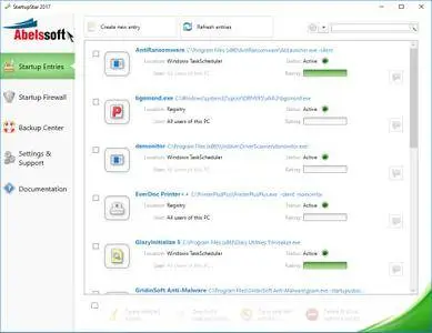 Abelssoft StartupStar 2017 v9.01 Portable