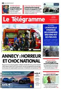 Le Télégramme Quimperlé – 09 juin 2023