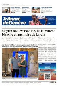 Tribune de Genève - 27 Avril 2026