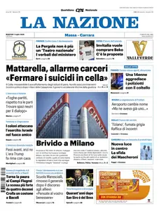 La Nazione Massa Carrara - 1 Luglio 2025