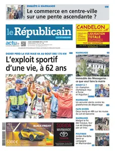 Le Républicain Lot et Garonne - 14 Novembre 2024