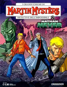 Martin Mystere - Volume 417 - Crossover, & Nathan Never (A Colori)