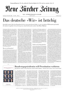 Neue Zuercher Zeitung International - 08 November 2025
