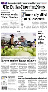 The Dallas Morning News - September 11, 2025