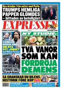 Expressen - 18 Augusti 2025