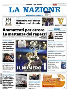 La Nazione Viareggio Versilia - 3 Novembre 2025