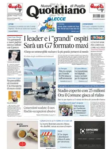 Quotidiano di Puglia Lecce - 26 Maggio 2024