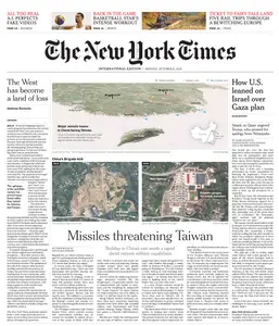 International The New York Times - 6 October 2025