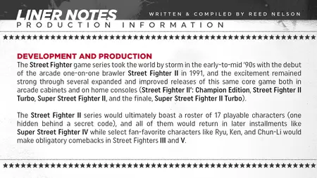 Street Fighter II - The Animated Movie (1994) - Liner Notes - Production Information (BD 1080p x265 HEVC AC3 2 0