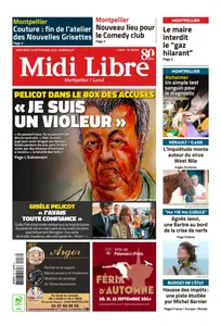 Midi Libre - 18 Septembre 2024