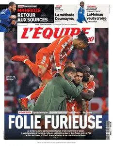 L’equipe du Jeudi 16 Avril 2026