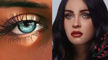 Learn Drawing Digital Portraits: Woman Illustrations