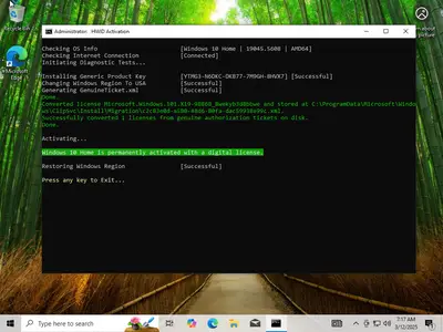 Windows 10 22H2 build 19045.5608 AIO 16in1 Preactivated March 2025