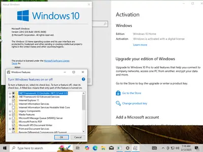 Windows 10 22H2 build 19045.5608 AIO 16in1 Preactivated March 2025