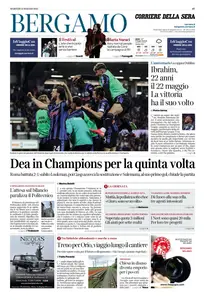 Corriere della Sera Bergamo - 13 Maggio 2025