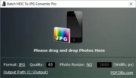 Batch HEIC to JPG Converter 1.0