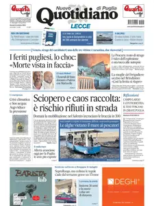 Quotidiano di Puglia Lecce - 16 Ottobre 2025