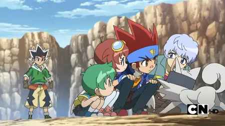 Beyblade Metal Fusion (2009 S02E02 The Persistent Challenger C W