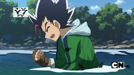 Beyblade Metal Fusion (2009 S02E02 The Persistent Challenger C W
