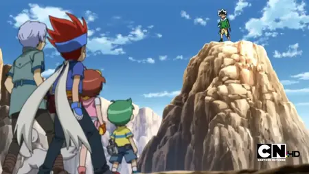 Beyblade Metal Fusion (2009 S02E02 The Persistent Challenger C W