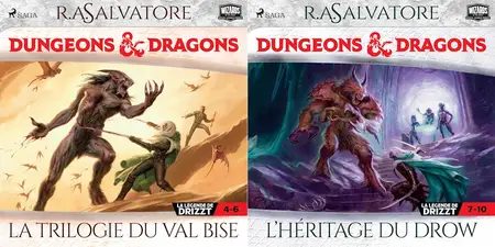 R.A. Salvatore, "Compilation Dungeons & Dragons - La légende du Drizzt, Vol. 4-10"