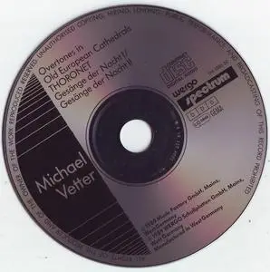 Michael Vetter - Overtones In Old European Cathedrals: Thoronet (1987) {Wergo SM 1080-50 rel 1989}