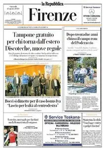 la Repubblica Firenze - 13 Agosto 2020