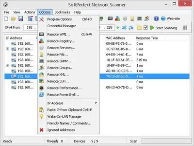 Softperfect Network Scanner 7.2.9 Multilingual Portable