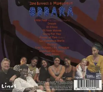 Jane Bunnett & Maqueque - Oddara (2016)