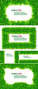 Stock Photo - Grass Frames