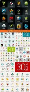 Logos and symbol vector set 25