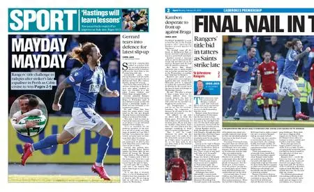 The Herald Sport (Scotland) – February 24, 2020