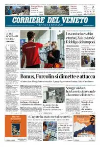 Corriere del Veneto Vicenza e Bassano – 14 agosto 2020