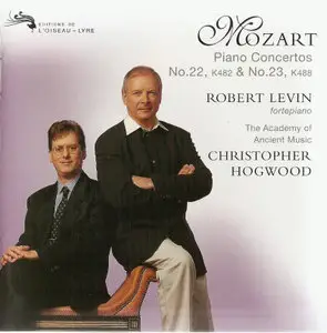 W. A. Mozart: Piano Concertos Nos.22 & 23 (K482 & K488) - Robert Levin /  AAM / Christopher Hogwood