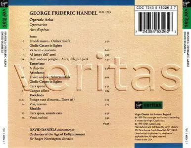 David Daniels, Roger Norrington, Orchestra of the Age of Enlightenment - George Frideric Handel: Operatic Arias (1998)