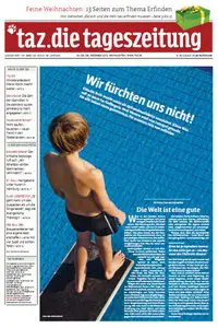 Tageszeitung TAZ vom 24 Dezember 2012