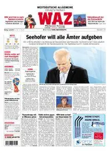 WAZ Westdeutsche Allgemeine Zeitung Mülheim - 02. Juli 2018