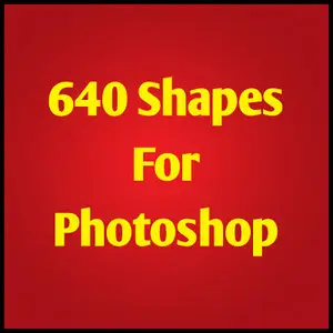 640 Shapes For Photoshop