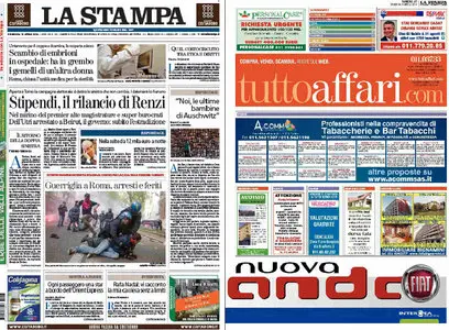 La Stampa + Tutto Affari - 13.04.2014
